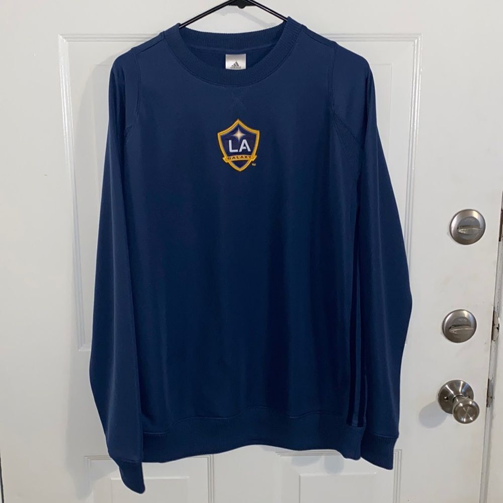 Adidas | LA Galaxy Crew Neck Sweater | Size Medium